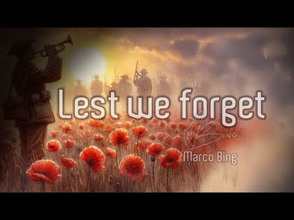 'Lest We forget'